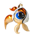 Load image into Gallery viewer, Vigilant Reef Nomad | Hand-Painted Glass Ornament | Blubom 2022-507
