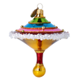 Załaduj obraz do przeglądarki galerii, Multicolor Spinning Drop Premium christmas glass ornament 2022-527