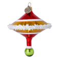 Load image into Gallery viewer, Spinning Crimson Drop Premium christmas glass ornament 2022-533