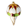 Load image into Gallery viewer, Gilded Emerald Mushroom Premium christmas glass ornament 2022-560