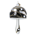 Load image into Gallery viewer, Midnight Gilded Magic Mushroom Premium christmas glass ornament 2022-587