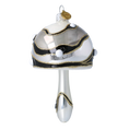 Load image into Gallery viewer, Midnight Gilded Magic Mushroom Premium christmas glass ornament 2022-587