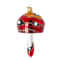 Załaduj obraz do przeglądarki galerii, Forest Mushroom. Handmade Glass Christmas ornament. 2022-591