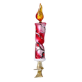 Load image into Gallery viewer, Winter Bullfinch Candle Handmade Glass Christmas ornaments Candle 2022-635