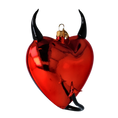 Load image into Gallery viewer, Forbidden Pulse | Hand-Painted Glass Ornament | Blubom 2022-655