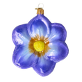 Załaduj obraz do przeglądarki galerii, Fiołek Kwiatek Szklana Ozdoba