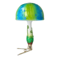Załaduj obraz do przeglądarki galerii, Fairytale Mushroom. Handmade Glass Christmas ornament. 2022-682