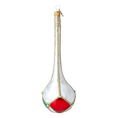 Load image into Gallery viewer, Elegant Teardrop Jewel Handmade Glass Christmas ornament. 2022-687