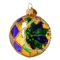 Load image into Gallery viewer, Gilded Emerald Starburst Reflector Premium christmas glass ornament 2024-016
