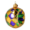 Load image into Gallery viewer, Gilded Emerald Starburst Reflector Premium christmas glass ornament 2024-016