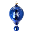 Load image into Gallery viewer, Sapphire Starburst Reflector Drop Premium christmas glass ornament 2024-032