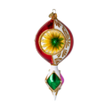 Load image into Gallery viewer, Drop - Christmas Ornament. Handmade Glass Christmas ornament. 2024-037