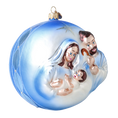 Load image into Gallery viewer, Celestial Holy Family Premium christmas glass ornament 2024-041