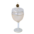Load image into Gallery viewer, Golden Frost Goblet Premium christmas glass ornament 2024-085