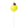 Load image into Gallery viewer, Lollipop red. Handmade Glass Christmas ornament. 2024-131