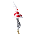 Load image into Gallery viewer, Twisted Toadstool Dream Mushroom Handmade Glass Christmas ornament 2024-184