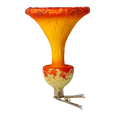 Load image into Gallery viewer, Golden Amber Chanterelle Premium christmas glass ornament 2024-193