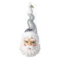Load image into Gallery viewer, Silver Spire Saint Nicholas Premium christmas glass ornament 2024-247