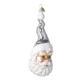 Load image into Gallery viewer, Silver Spire Saint Nicholas Premium christmas glass ornament 2024-247