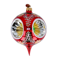 Load image into Gallery viewer, Headlights - Kaleidoscopic Brilliance. Handmade Glass Christmas ornament. 2024-273