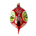 Załaduj obraz do przeglądarki galerii, Crimson Radiance Handmade Glass Christmas ornament 2024-286