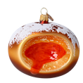 Load image into Gallery viewer, Sugared Ruby Doughnut Premium christmas glass ornament 2024-329