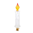 Load image into Gallery viewer, Amber Flame Candle Premium christmas glass ornament 2025-002