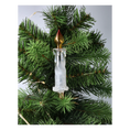 Load image into Gallery viewer, Amber Flame Candle Premium christmas glass ornament 2025-002