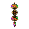 Załaduj obraz do przeglądarki galerii, Jewel of the Night - Drop. Handmade Glass Christmas ornament. 2025-028