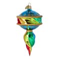 Załaduj obraz do przeglądarki galerii, Drop Kolorowy Płomień bombka szklana ozdoba