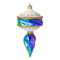 Załaduj obraz do przeglądarki galerii, Drop Kolorowy Płomień bombka szklana ozdoba