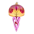 Load image into Gallery viewer, Golden Rose Handmade Glass Christmas ornament Retro Glass Ornament 2025-114