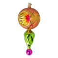 Load image into Gallery viewer, Sunset Glow Handmade Glass Christmas ornament Retro Glass Reflector Ornament