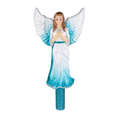 Load image into Gallery viewer, Blue Celestial Angel Glass Christmas Tree Topper