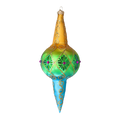 Load image into Gallery viewer, Tropical Paradise Glass Ornament Handcrafted Reflector Ornament 2025-192