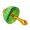 Load image into Gallery viewer, Mossgold Cap Toadstool Handmade Glass Christmas ornament 2025-199
