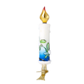 Załaduj obraz do przeglądarki galerii, Sapphire Songbird Candle Premium christmas glass ornament 2025-201