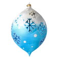 Load image into Gallery viewer, Frosty Delight Glass Christmas ornament Star free blowing Snowman 2025-204