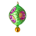 Load image into Gallery viewer, Aurora Bloom Handcrafted Glass Christmas Collection: Celestial Jewel Ornaments 2026-001