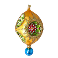 Load image into Gallery viewer, Golden Bloom Spark Glass Christmas Collection: Celestial Jewel Ornaments 2026-002