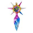 Load image into Gallery viewer, Prismatic Harmony Starr Star Glass Christmas ornament free blowing PRE-ORDER 2026-077