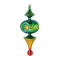 Załaduj obraz do przeglądarki galerii, Emerald Core Glass Christmas ornament free blowing PRE-ORDER 2026-106