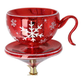 Load image into Gallery viewer, Eloria Cup Free Blowing Glass Teacup Ornament 2026-114