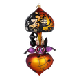 Load image into Gallery viewer, Midnight Bat Carousel Halloween Spider Carousel Handmade Glass Christmas ornament