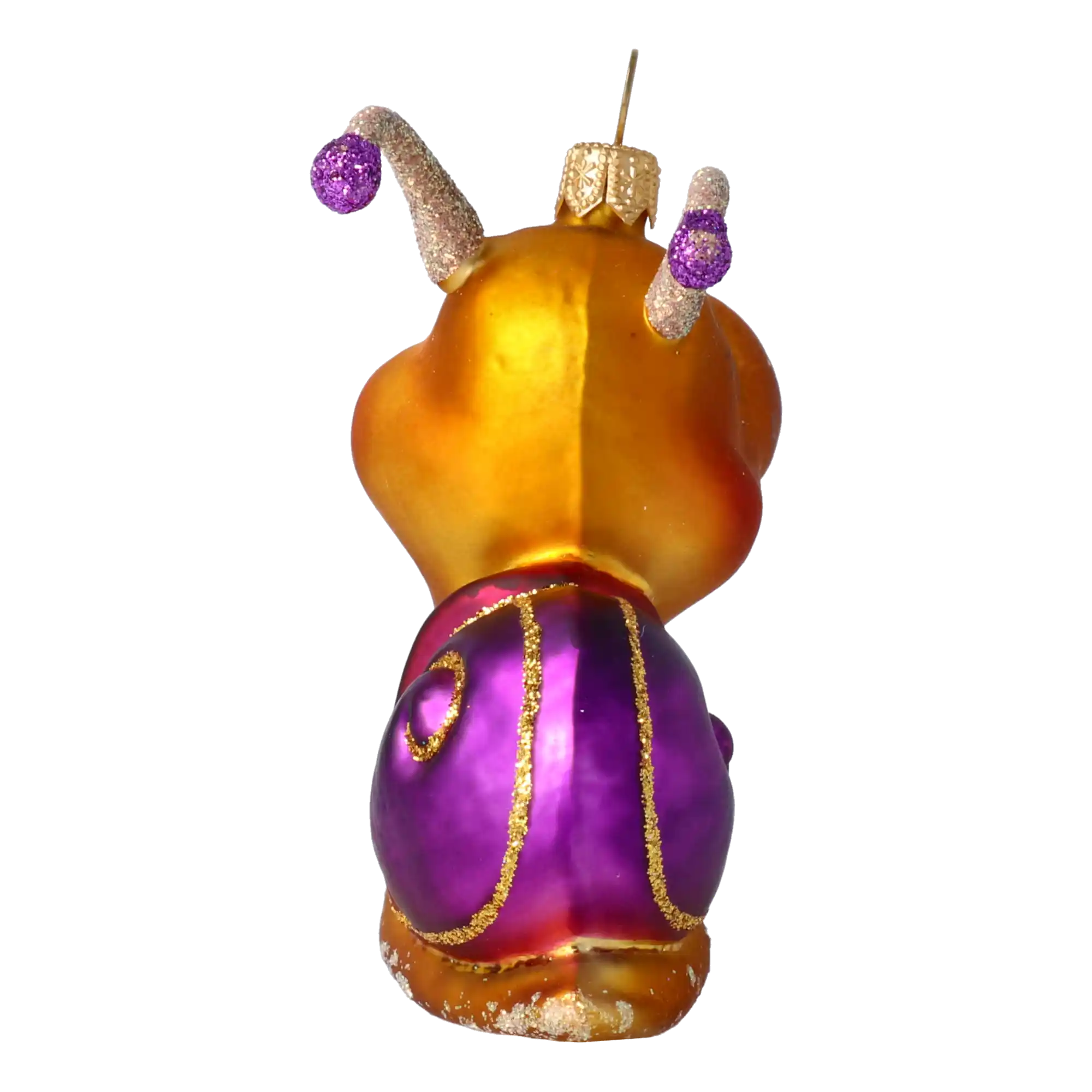 Ślimak Szklana Ozdoba