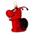 Załaduj obraz do przeglądarki galerii, Scarlet Red Snail Premium christmas glass ornament 2020-003
