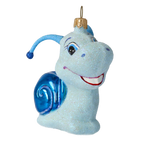 Gentle Cobalt Voyager | Hand-Painted Glass Ornament | Blubom 2020-007