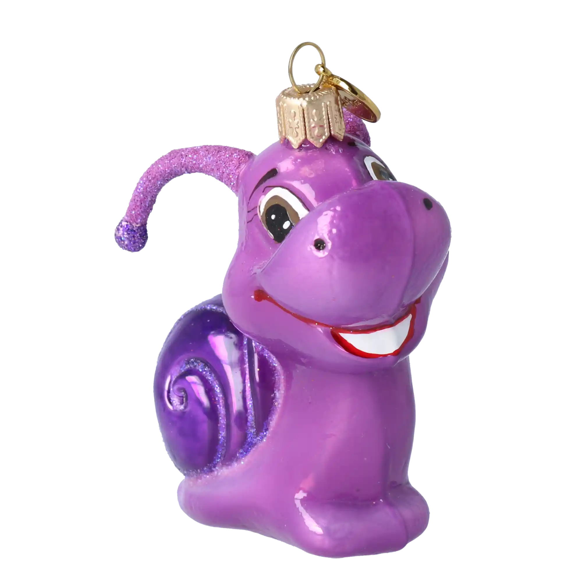 Ślimak Szklana Ozdoba