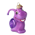 Załaduj obraz do przeglądarki galerii, Amethyst Garden Snail Premium christmas glass ornament 2020-008
