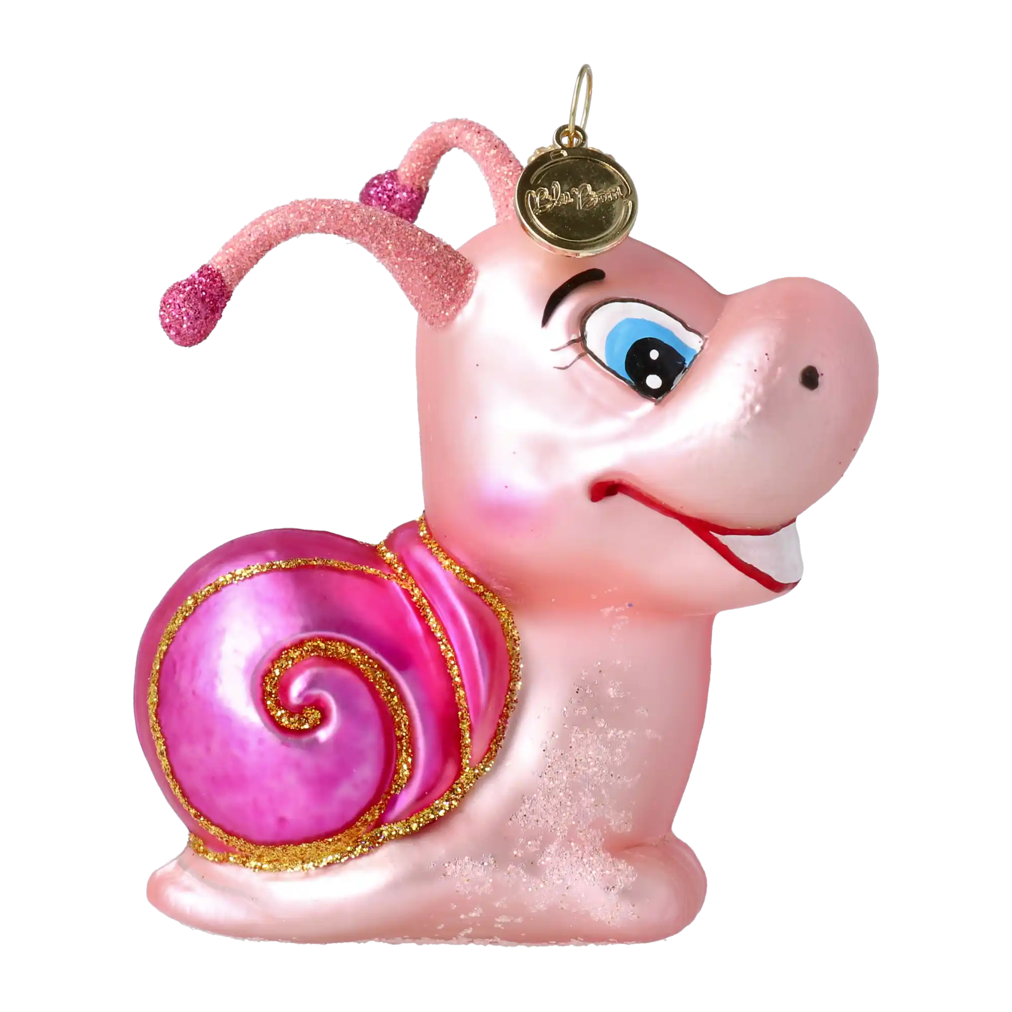 Ślimak Szklana Ozdoba